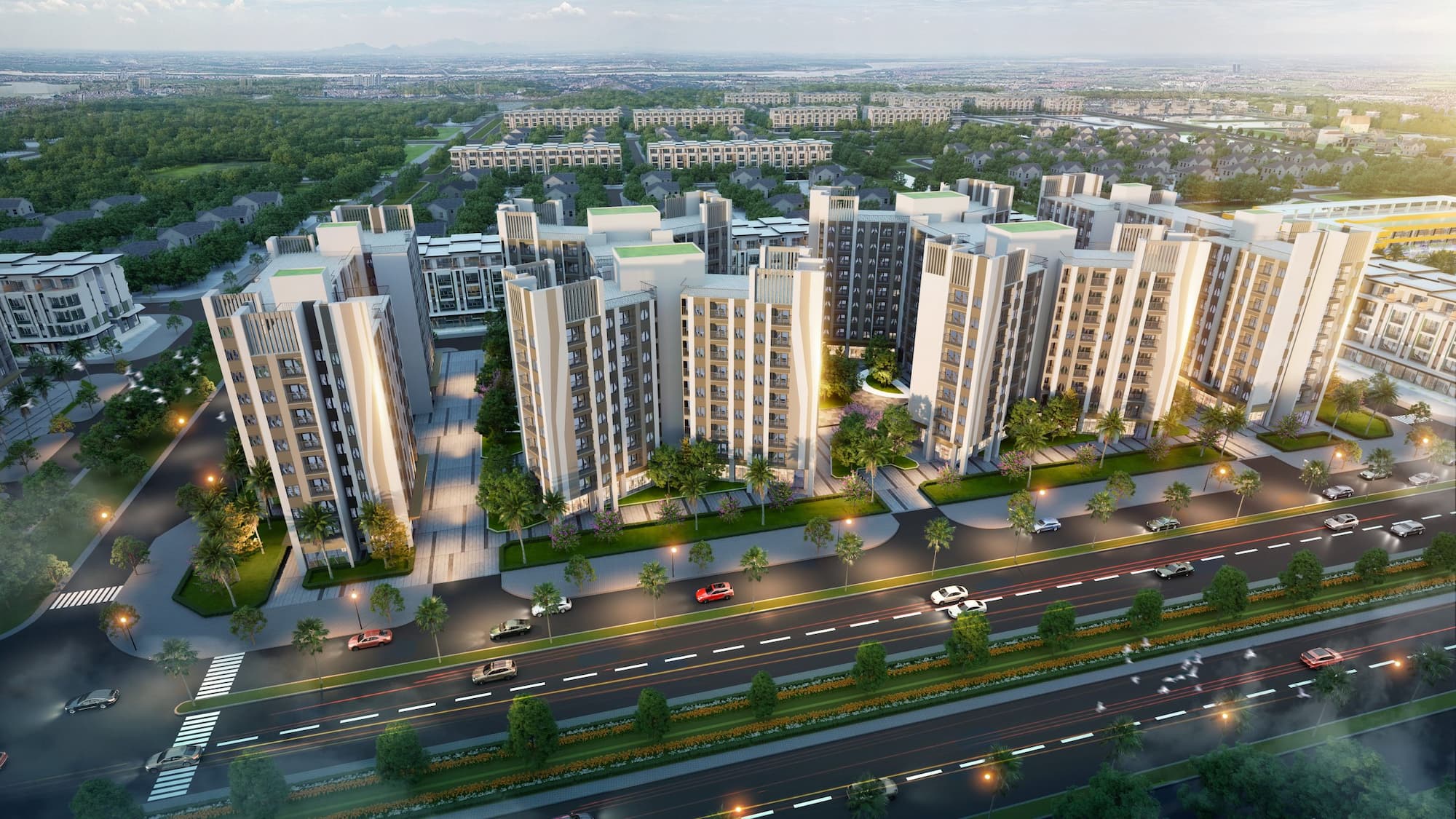 Shophouse tại dự án Happy Home Phố Hiến